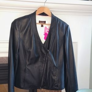Danier Leather jacket - moto style